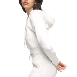 Ventes en gros OEM de sweat-shirts à capuche pour femmes, impression personnalisée du logo, sweat-shirts à capuche en coton pour femmes - Product Image 3