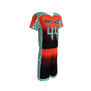 100% Polyester Sublimation Quick Dry Men <b>Women</b> Lacrosse Uniforms <b>Jerseys</b> <b>Shorts</b> Custom Logo Design Uniform Sets - Product Image 3
