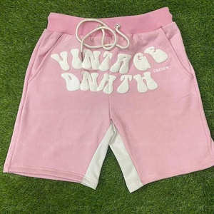 Pantalones cortos deportivos informales para hombre Prince Industry 100% algodón French Terry de alta calidad Jogger Mesh Athletic Wear para correr Fitness - Product Image 1