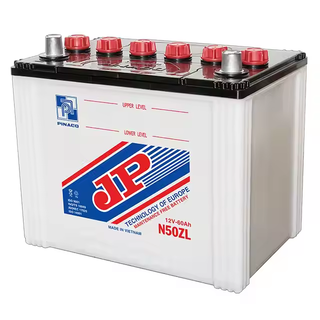 N50ZL 12V 60Ah Super Power Car Battery for European Vehicles and All Types of Cars with High Performance