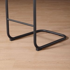 Ensemble de 2 tabourets de bar Art Leon en acier de haute qualité avec cuir PU pour la cuisine - Product Image 4