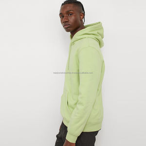 Sudadera con capucha recortada gruesa holgada personalizada para hombre, chándal de lana en blanco de gran tamaño, sudaderas de invierno de peso pesado con impresión Digital - Product Image 5