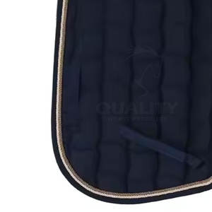 Tapis de selle pour cheval durable et léger, doublure en tissu matelassé respirant, couverture de selle confortable, adaptée à l'équitation - Product Image 5
