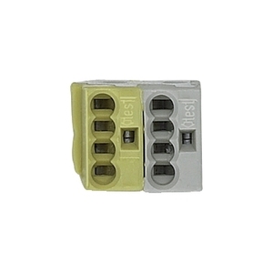 Morsettiera Schneider Electric MTN689702 Giallo/Bianco 6 Poli 25A 300V - Product Image 1