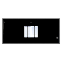 UEMON Panneau de contrôle intelligent pour la maison 12,3 pouces IPS Android WiFi, passerelle Zigbee, commande vocale via application, musique de fond, usage commercial/résidentiel