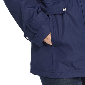 Chaqueta Bomber Softshell Transpirable para Exteriores, Nueva, Último Diseño, Cálida, con Logotipo Personalizado, Forro Polar, Relleno de Algodón, para Mujer - Product Image 3