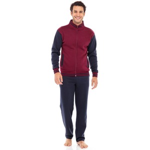 Ensemble de survêtement à col ras du cou et entraînement uni de haute qualité Survêtement 2 pièces Ensembles de survêtements pour hommes avec marque privée personnalisée - Product Image 1