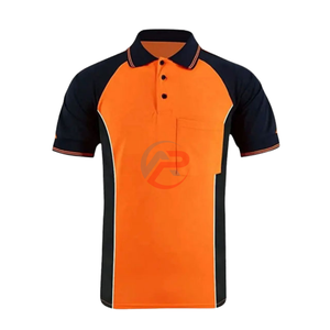 เสื้อโปโลผู้ชายผ้าคอตตอนไซส์ใหญ่พิเศษระบายอากาศได้ดี - Product Image 5