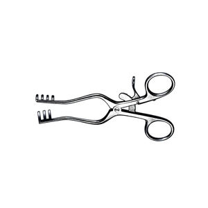 Weitlaner Allemagne Qualité Acier inoxydable Écarteurs manuels à retenue automatique Vente à chaud Instruments chirurgicaux à dents émoussées - Product Image 3