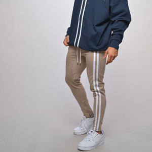 Men's High Waist Elastic Sweatpants Button Drawstring Casual Pants Breathable Woven Spandex Polyester Fit Lightweight Pleated - Product Image 6