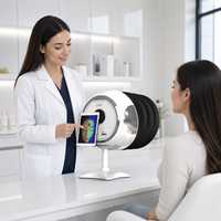 Analyseur facial intelligent portable MC10 alimenté par l'IA avec contrôle par iPad