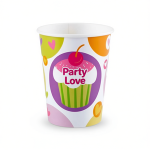 Lot de 8 gobelets en papier à motif de gâteau pour fête, 2 sacs de 2 pièces - Product Image 2