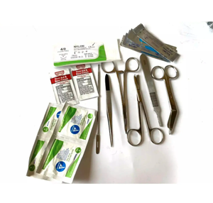 Kit de suture de vente chaude Kit de suture chirurgical de base Kit de suture de premiers soins de qualité médicale pour les étudiants en médecine et en soins infirmiers CE approuvé - Product Image 2