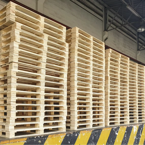 Nuevos palés de madera de doble cara certificados Euro EPAL 1200X800 Entrada de 4 vías para uso industrial Palés de madera Euro - Product Image 4