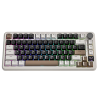 Clavier mécanique Attack Shark X85PRO Tri-mode 75% Gasket avec écran TFT et bouton