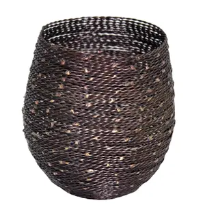 Home Decorative Iron Wire Tea Light Holder Bronze Colour Modern Design Votive And Candle Holders For Wedding Decoration
