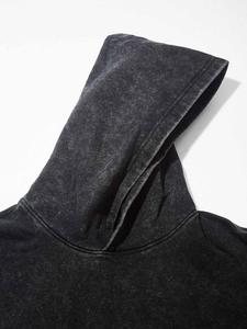 เสื้อฮู้ดซักกรดแบบสวมหัวทรงโอเวอร์ไซส์ใส่ได้ทั้งชายและหญิง - Product Image 5