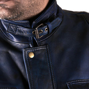 Pour hommes fabriqué sur mesure avec marque privée de l'acheteur en veste en cuir à bas prix meilleure vente à bas prix 100% Pu de haute qualité - Product Image 6