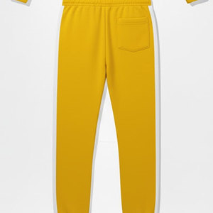 Conjunto de chándal con logotipo personalizado, tejido suave de primera calidad, ajuste cómodo, ideal para entrenamientos en el gimnasio, uso casual y para branding. - Product Image 5