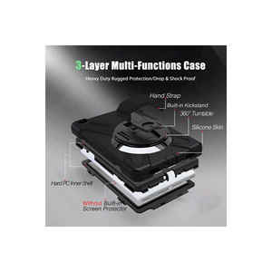 Étui de protection en silicone résistant aux chocs Netzy pour Samsung Galaxy Tab S5e T720 SAFA Defender Tablette Caoutchouc EVA Mousse PC - Product Image 4