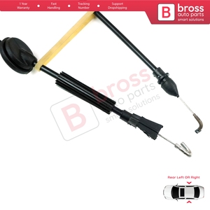 BDP74ล็อคประตูด้านในสลักสายเคเบิลด้านหลังประตูสำหรับ Passat B5 3B5 3B2 B5.5 GP 3B3 3BG 3B6 1996-2005 3B0839085F - Product Image 6