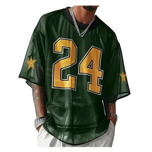 Vente en gros à bas prix T-shirt boxy populaire de haute qualité Stock Streetwear T-shirt surdimensionné personnalisé Boxy Fit T-shirt court pour hommes - Product Image 3