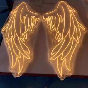 Giao Hàng Nhanh Chóng Đèn LED Dấu Hiệu Đầy Màu Sắc Đèn Neon Hình Dạng Cánh Tùy Chỉnh Neon Dấu Hiệu Cho Bức Tường Trong Nhà Lễ Hội Kỷ niệm Trang Trí Nội Thất - Product Image 2