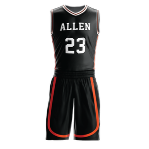 Ventes en gros de maillots de basket-ball personnalisés de haute qualité, respirants, réversibles, 100% polyester, antibactériens - Product Image 3