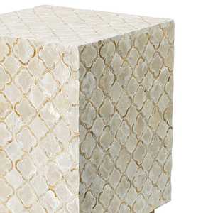 ม้านั่งไม้พิเศษคุณภาพสูงที่กำหนดเองพร้อมการออกแบบลายกลองมุกหรูหราสำหรับการตกแต่งบ้านห้องนั่งเล่น - Product Image 2