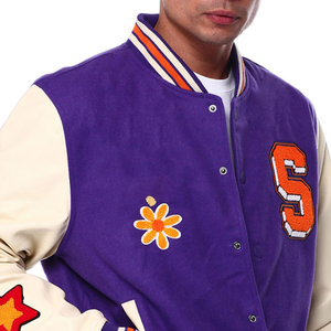Wholesale Price <b>Men</b> Letterman <b>Jackets</b> 2024 New Custom Baseball Letterman Varsity <b>Jacket</b> for <b>Men's</b> - Product Image 5