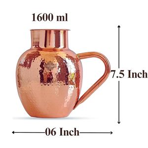 Auténtica taza de cobre para bebidas frías con mango duradero Moscow Mule Tumbler para decoración del hogar a bajo costo por LUXURY CRAFTS - Product Image 4
