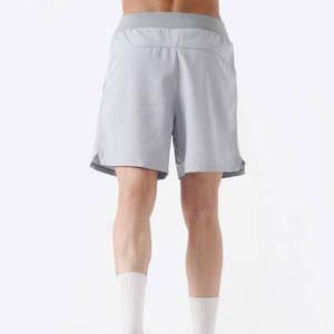 กางเกงขาสั้นออกกำลังกายสำหรับผู้ชายกางเกงขาสั้นแบบผูกเชือกลายพื้นพื้นแบบสปอร์ตออกแบบได้ตามต้องการเป็นมิตรกับสิ่งแวดล้อม - Product Image 2