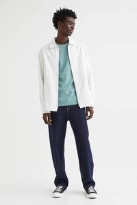 T-Shirt d'été à manches courtes et col rond pour homme, couleur unie, coupe classique, Logo personnalisé, mode de rue - Product Image 5