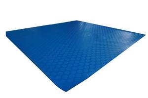 Alfombrillas de goma eléctricas a cuadros GLOBAL PREMIUM, espesor 12mm (negro, 1 Mtr X 2 Mtr) - 1 pieza/alfombrilla de goma aislante - Product Image 2