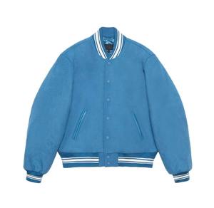 Logotipo personalizado Chenille bordado Universidad béisbol Letterman chaquetas hombres personalizado más tamaño lana Varsity chaqueta - Product Image 5