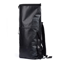 Venta al por mayor de alta calidad mochila impermeable senderismo duradero PVC mochila impermeable con bolsillo con cremallera para senderismo