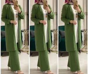 ชุดเดรสมุสลิมแบบดั้งเดิมของผู้หญิงเสื้อผ้ามุสลิมแบบดั้งเดิม2024ตะวันออกกลางมุสลิมอิสลามมุสลิม - Product Image 1