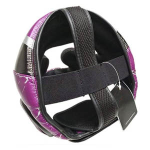 เครื่องป้องกันศีรษะสำหรับชกมวย MMA ทำจากหนัง - Product Image 3