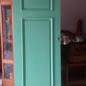 ประตูไม้เดี่ยวประตูประตูประตูทางเข้าที่กำหนดเอง - Product Image 3