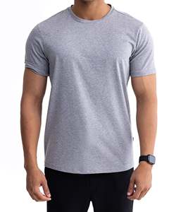 T-shirt tendance streetwear hip-hop, t-shirt en coton et lin d'été, t-shirt en coton mélangé, toucher doux - Product Image 1