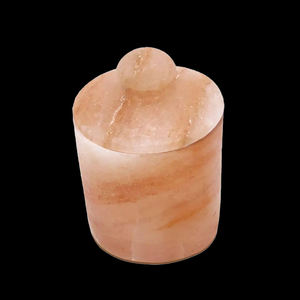 Tarro de Caramelos de Sal Rosa del Himalaya 100% Natural, Tarro de Almacenamiento Duradero Hecho a Mano de Alta Calidad, Venta al por Mayor a Granel, Pakistán - Product Image 5