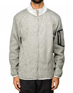 Veste en polaire essentielle à col montant, coupe décontractée, durable, pour homme, vêtement de sport, luxe, chaude, confortable, isolée - Product Image 6