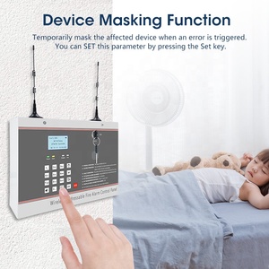 Nhà Máy Giá Không Dây Địa Chỉ Báo Cháy Bảng Điều Khiển Chất Lượng Cao Không Dây Địa Chỉ Báo Cháy Hệ Thống - Product Image 5