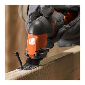 Outil oscillant multifonction sans fil Black & Decker BDCOS18NXJ, batterie 18V non incluse - Product Image 6