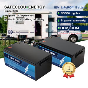 Tùy chỉnh 24V 100Ah LiFePO4 pin 24V 100AH 200AH 300ah pin <span class=keywords><strong>lithium</strong></span> 24V 100Ah 3000 chu kỳ Caravan và du thuyền Pin - Product Image 2
