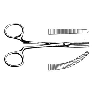 Fórceps hemostáticos para mascotas de acero inoxidable Fórceps arteriales Fórceps de bloqueo quirúrgico para mascotas a la venta - Product Image 2