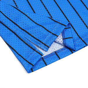 Maillot de basket-ball pour homme, taille plus, confortable et respirant, avec manches courtes, 100% polyester, vêtements de sport d'extérieur - Product Image 5