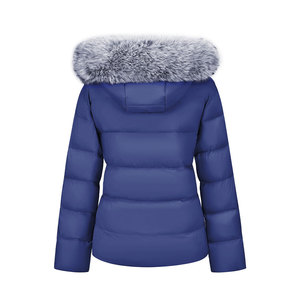 Abrigos de invierno de color personalizado para mujer, chaqueta acolchada, chaquetas de burbujas de manga larga para mujer, chaquetas transpirables de nailon y poliéster impermeables - Product Image 2