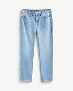 กางเกงยีนส์ทรงตรงผู้ชายสไตล์ลำลองสำหรับฤดูใบไม้ร่วง ดีไซน์ 3 มิติ ผ้าฝ้ายซักนุ่ม ระบายอากาศได้ดี เอวกลาง ผลิตโดย Routine Vietnam - Product Image 1