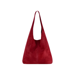 Bolso de mano de gamuza de alta calidad para mujer, logotipo y tamaño personalizados, nuevos bolsos reciclados de moda de Vietnam, bajo MOQ - Product Image 4